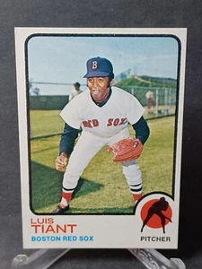 Luis Tiant 1973 Topps #270 - casi nuevo/como nuevo - Imagen 1 de 6