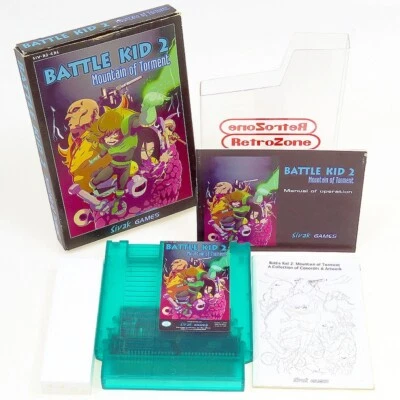 Battle Kid 2 Mountain of Torment Nintendo NES Famicom FC Sivak Funcionando Completo Foto 1 de 4