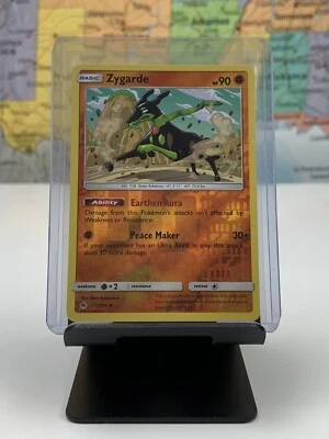 SHIPS SAME DAY Pokemon Card NM/M Zygarde 71/131 Reverse Holo Fighting Type 2018 - Image 1 of 3