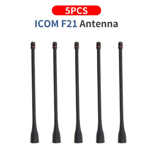 5pcs UHF Antenna MX For ICOM IC-F21S IC-F21 IC-F30GT IC-F43GT IC-F3 IC-F4 Radio