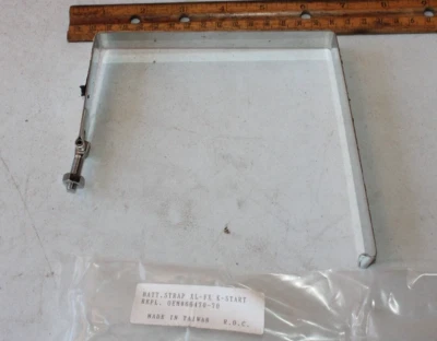 NUEVA Correa de Batería de Acero Inoxidable Harley Davidson XL, FX 1970-78 Parte #66470-70 Foto 1 de 4