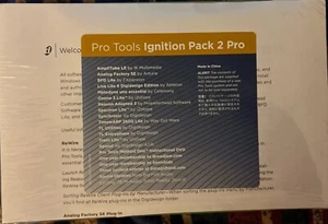 Pro Tools Ignition Pack 2 Pro 7 CDs And Ilok Codes - Picture 1 of 14