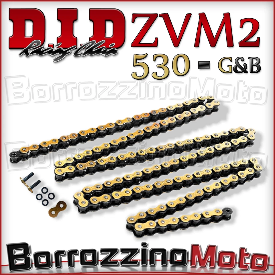 CATENA TRASMISSIONE DID ORO 530 530ZVM2 116 YAMAHA 600 YZF R6 1999 2000 Foto 1 de 1