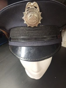 Gorra e Insignia Oficial Departamento de Correcciones Mercer Co NJ Obselete Guardia de Prisión... - Imagen 1 de 12