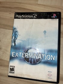 Extermination - Sony PlayStation 2 Case + Art Damage Disc Is Great!