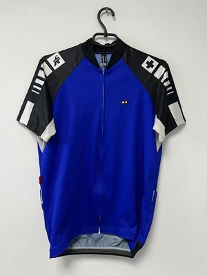 Camisa de ciclismo vintage Assos profissional corrida bicicleta Suíça tamanho XL - Imagem 1 de 4