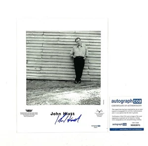 John Hiatt Hand Signed Autographed 8x10 Promo Press Photo Folk – ACOA Certified - Picture 1 of 4
