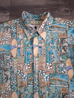 Vintage Reyn Spooner Elvis In Hawaii Aloha Floral Shirt Mens Size Large - Image 1 of 4