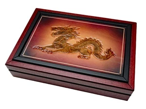 Münzkassette Australien 1-10 x 1 oz Dragon Rectangle Gold/Silber - Picture 1 of 2