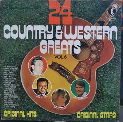 Vinyl LP 24 Country & Western Greats Vol 6 G+ WC-303 Canada Country - Image 1 of 4