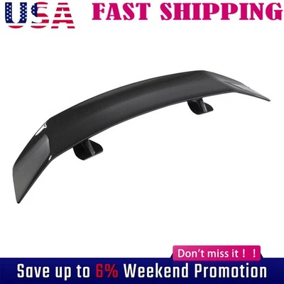 Alerón para Honda Civic Accord GT estilo fibra de carbono aspecto 53" sedán de carreras Foto 1 de 4