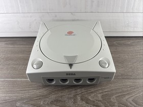 Sega Dreamcast Video Game Console ONLY White HKT-3020 Replacement Tested Quick