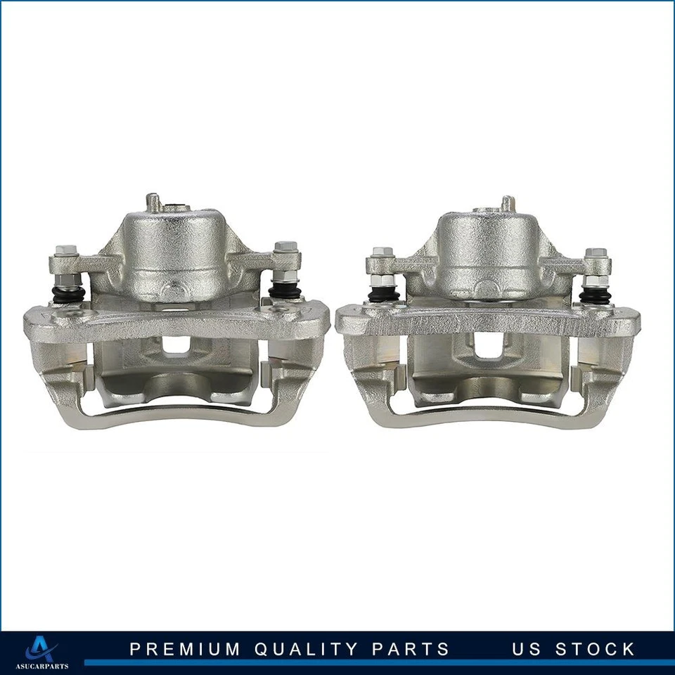 Pinzas de freno delanteras con par de soportes para Hyundai Elantra 2007 2008 2009 2010 Foto 1 de 4