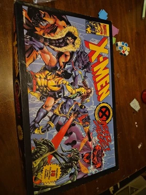 Vintage 1994 X-Men Under Siege Board Game Marvel Pressman  Near Complete - Image 1 of 4