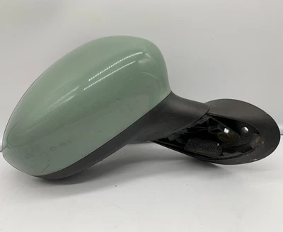 2012-2017 Fiat 500 Passenger Side View Power Door Mirror Green OEM BSA C01B47005 - Image 1 of 4
