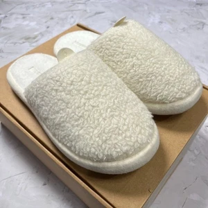 NEW Allbirds Wool Dweller Fluff White Wool Slipper L Cozy Lightweight House Shoe - Picture 1 of 10