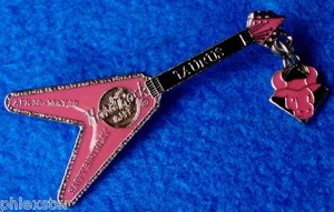 TOKYO TAURUS BIRTHDAY ASTROLOGY ZODIAC FLYING V GUITAR SERIES Hard Rock Cafe PIN - Picture 1 of 1