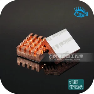 D type pure copper radiator DIP8 in-line IC op amp electronic components - Picture 1 of 3