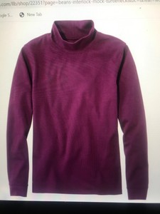 ll bean turtleneck mens