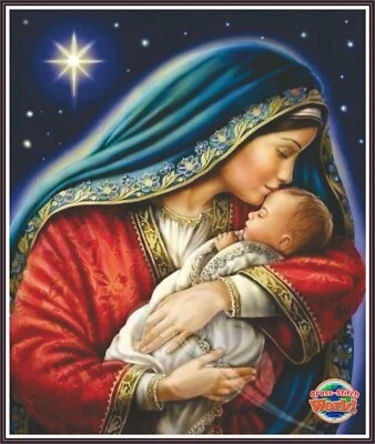 Holy Family 582 - Chart Counted Cross Stitch Pattern Xstitch - Image 1 of 4