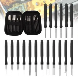 18 PCS Clip Remover Kit Pin Removal Tool For Car Connector / Electrical Pins - Picture 1 of 7
