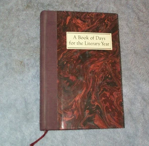 A Book of Days for the Literary Year, ed by Neal T Jones, Thames and Hudson, HB - Picture 1 of 2
