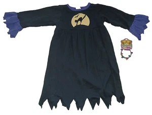 Child Girl's S (4) Halloween Witch Costume Dress + Bracelet Free Ship - Picture 1 of 6