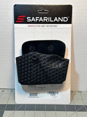 Safariland 573 Open Top Paddle RH Magazine Pouch w/ Handcuff Case : GLOCK 20 21 - Image 1 of 4