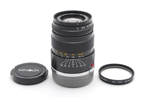 【N MINT+++】MINOLTA M-ROKKOR 90mm f/4 MF Lens For M Mount CL CLE Made by Leitz - Picture 1 of 12