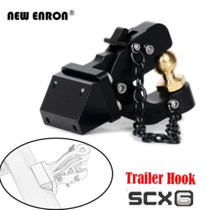 Rear Bumper Trailer Hook Aluminum Alloy for Rc Car Axial 1/6 SCX6 Upgrade Parts - Picture 1 of 9