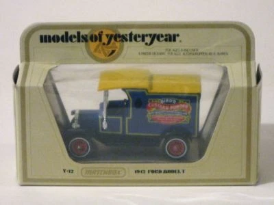 Vintage 1978 MATCHBOX 1912 Ford Model T Bird's Custard in Box! Yesteryear Y-12! - Image 1 of 4