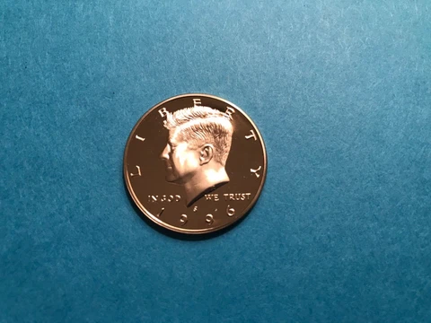 1996 S Kennedy Proof Half Dollar   FREE SHIP Cover