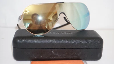 IC Berlin New Sunglasses IC BERLIN PANORAMA Chrome Black Silver Blue Mirrored - Image 1 of 4