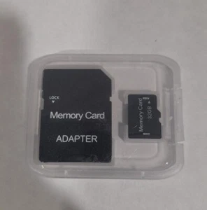 Generic Memory card 32GB with Adapter (IL/RT6-21678-MEMORYCARD32GB-NOB ) - Picture 1 of 1