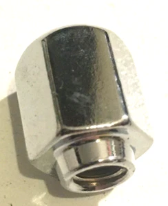 NOS OEM Genuine Original Harley Davidson Motorcycle Chrome Locknut P/N 7497 NEW - Picture 1 of 5