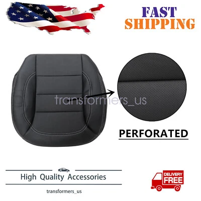 Cubierta de asiento perforada inferior de pasajero negra para Mercedes Benz ML 2012-2015 Foto 1 de 4