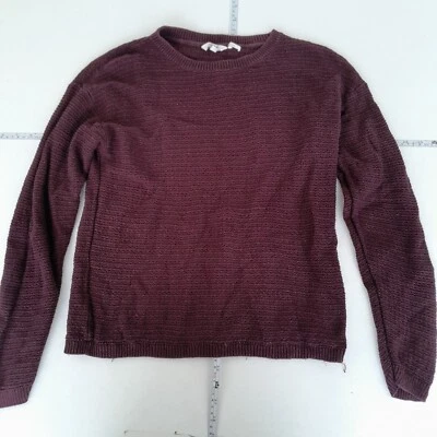 FAT FACE Jumper 12 Rojo Mujer Cuello Redondo Tejido Algodón - Imagen 1 de 4