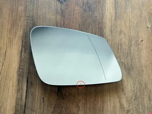 BMW 5 6 7 F01 F10 F07 F11 F12 F13 F18 OEM Mirror glass RH Heating 51167251584 - Picture 1 of 10