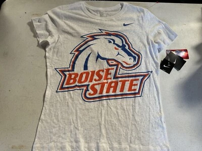New Nike Boise State Burnout Shirt Ladies Lightweight size XL NWT Broncos - Image 1 of 4