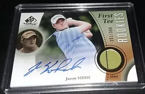 JASON KOKRAK 2014 SP GAME USED EDITION FIRST TEE #42 ROOKIES AUTOGRAPH/399 - Picture 1 of 2