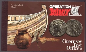 1992 Guernsey 502a postage stamp prestige booklet of Operation Asterix cv$15 - Picture 1 of 1