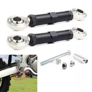 Rear Lowering Links Mount Fit For Kawasaki KLX230 S KLX230SM 2023-2024 Black - Foto 1 di 11