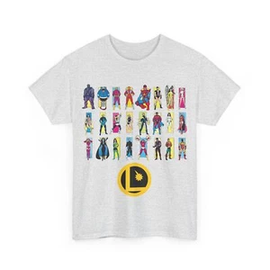 Legion of Super-heroes T-Shirt - Perez DC Art - Lightning Lad, Ultra Boy, Mon-El - Picture 1 of 121