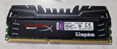 4GB Kingston Hyper X Beast Memory RAM PC3-12800 1866MHZ DDR3 KHX18C9T3K2/8X CL9 - Image 1 of 3