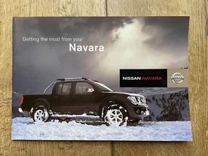 NISSAN NAVARA OWNERS QUICK REFERENCE GUIDE 2010-2015 HANDBOOK GUIDE - Picture 1 of 1