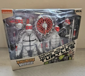 NECA Teenage Mutant Ninja Turtles The First Turtles Black & White 2 Pk TMNT 2024 - Picture 1 of 10