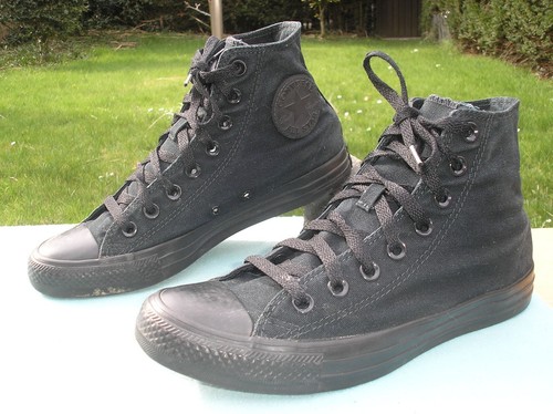 Sneaker originali CONVERSE Chucks HI taglia 39 5 nere!!!
