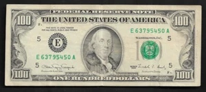 US 100 Dollars 1990 FRN Richmond/Virginia - Picture 1 of 2
