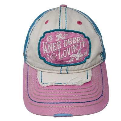 Sombrero con tirantes Knee Deep & Lovin' It talla única Get Dirty Farm Girl Foto 1 de 4