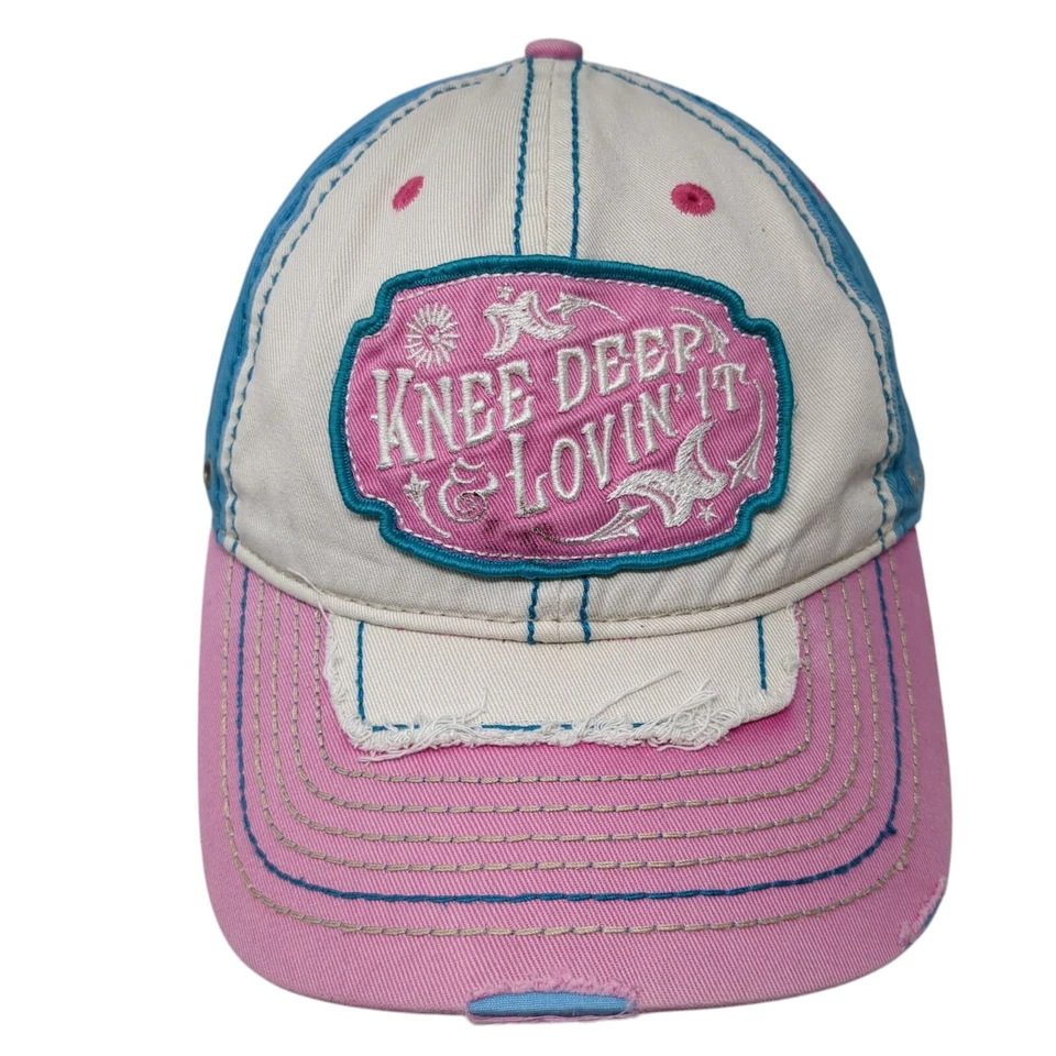 Sombrero con tirantes Knee Deep & Lovin' It talla única Get Dirty Farm Girl Foto 1 de 4